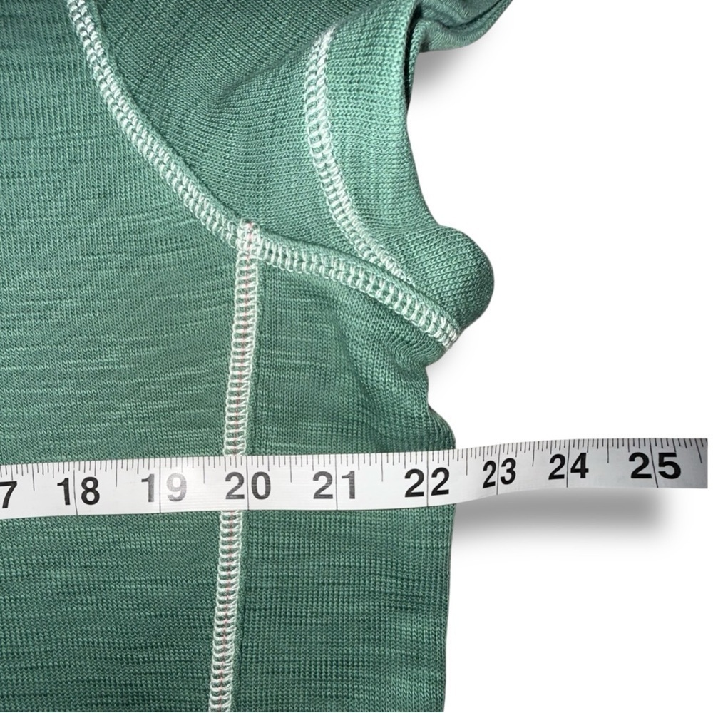 TOMMY BAHAMA Tobago Bay Half-Zip Short-Sleeve Dress - XL Dark Spearmint - Picture 7 of 13